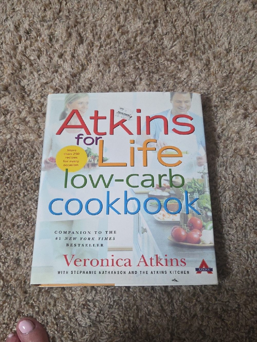Atkins for Life Low-Carb Cookbook - Veronica Atkins - White/Multicolor